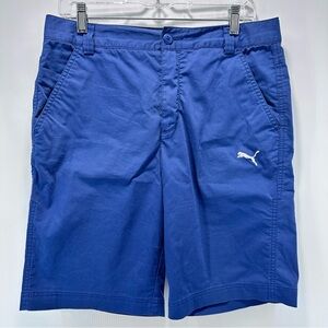 Puma Shorts‎ Mens 30-32 Dry Cell Chino Casual Flat Front Outdoor Golf Golf